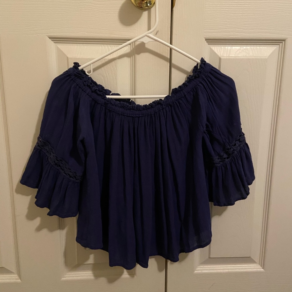 Off the shoulder blouse